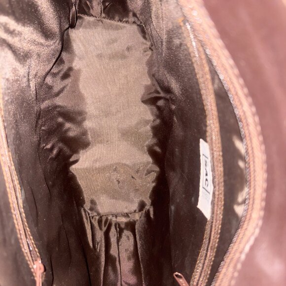 Sac Buri Palm Rattan Woven Ombre' Philippine's Shoulder Bag w/ Gold Hardware NWT - Picture 6 of 12